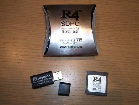 Confezione R4i SDHC SILVER RTS lite